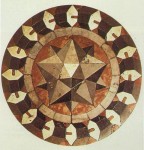 dodecaedro stellato0 di Keplero mosaico di Paolo Uccello.jpg