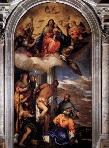 Madonna, S. Sebastiano ed alstri santi